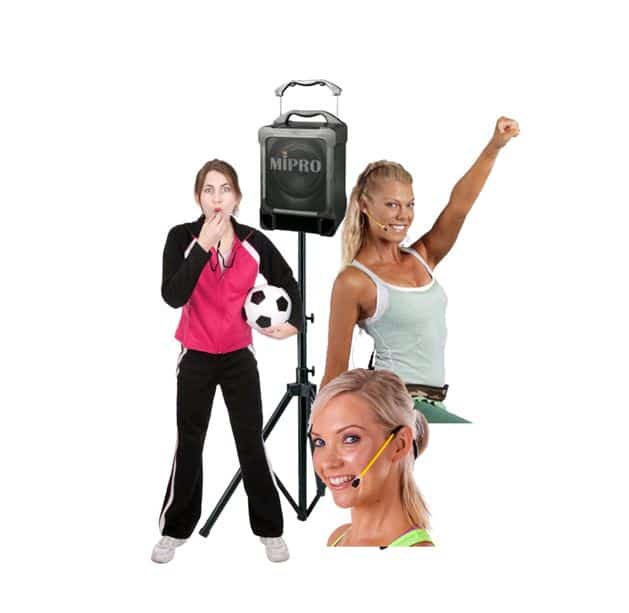 Sporting and Social Club Portable PA System For 100-200 People