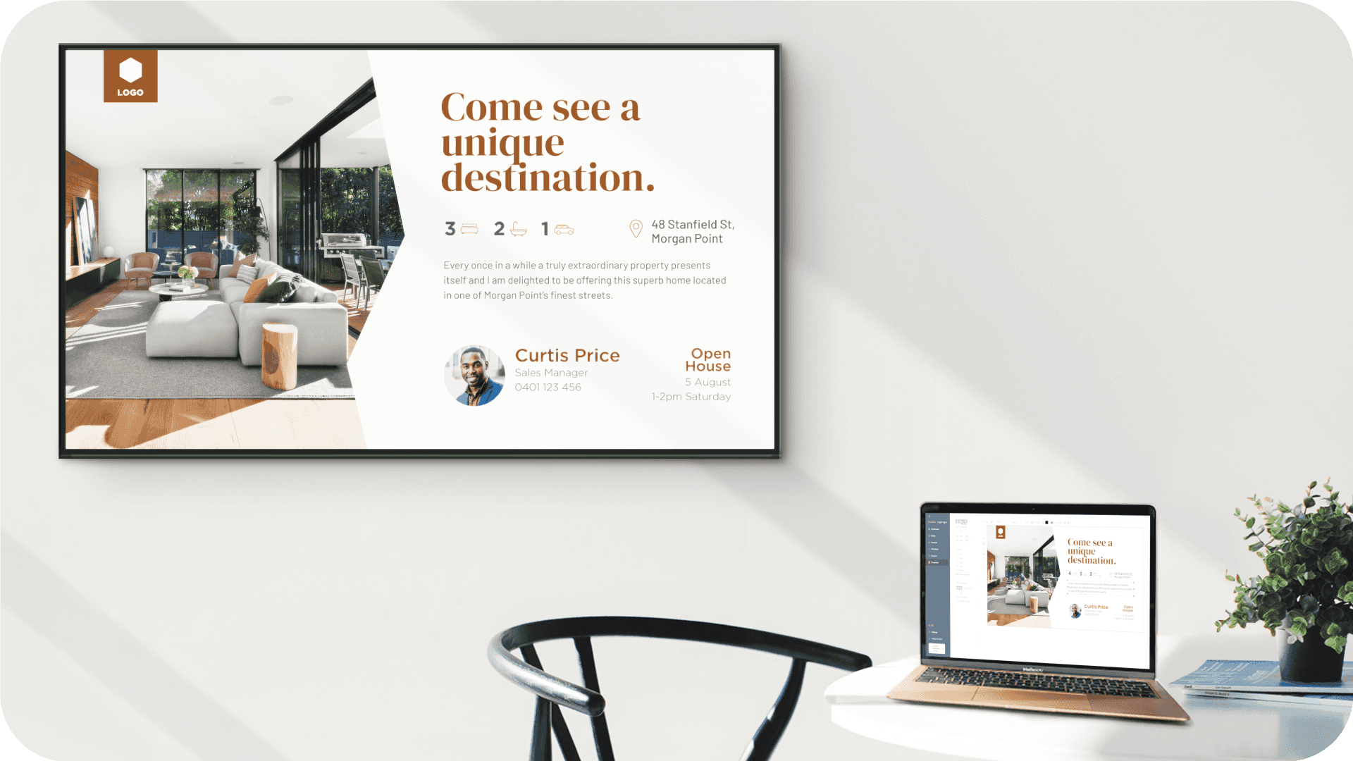 Real Estate Digital signage