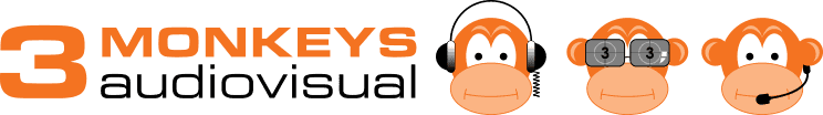 3 Monkeys AV Logo